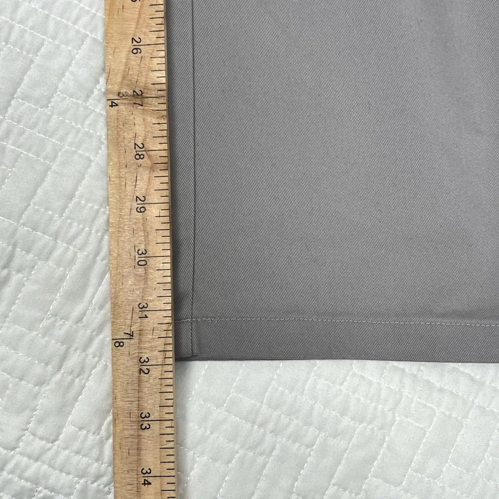 Charles Tyrwhitt Classic Fit Dress Pants 34x32 Light Gray Non-Iron Flat Front